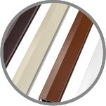 Colour Options: White, Honey Gold, Ivory, dark Brown